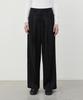 RIDIFI Basic Wide Two Tuck Slacks_Black