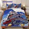 Hot Rod Rat Speedster'S Wild Ride Threepiece Set 1 Duvet Cover 2 Pillowcase Without Core Soft And Comfortable Duvet Cover And Pillowcase