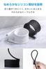 Elecom USB Magnetic USB PD Magnetic Black Type-C Cable, 2m, 60W, Closure, Silicone, Compatible, Adsorption, MPA-CCECMGS20BK