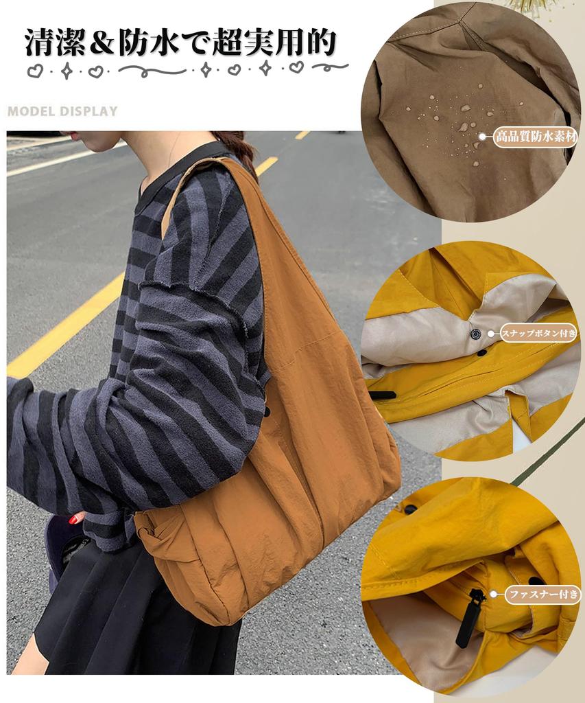 Karsaer Canvas Tote Shoulder Bag for Men and Large Canvas Shoulder Bag with Perfect for and Solid G0216 Bag, Women, Capacity, Lightweight, Waterproof,