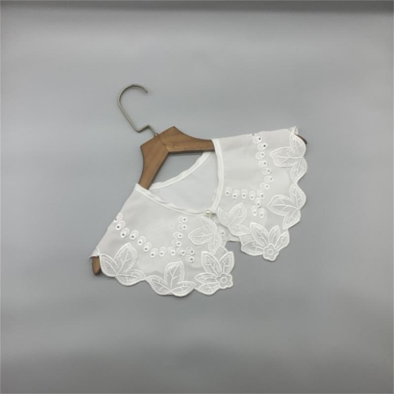 Women False Collar Elegant French Floral Collar Girl Casual Decorative Collar
