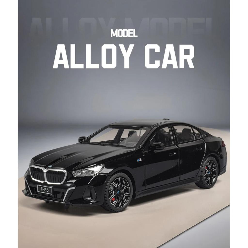 1/24 BMW 5 Series 530 530LI Coupe Alloy Luxy Sports Car Model Diecasts Metal Vehicles Car Model Sound and Light Simulation Kids Gift