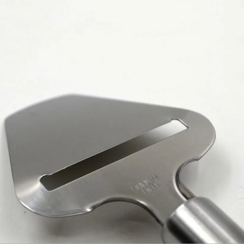 Silver Stainless Steel Cheese Peeler Cheese Slicer Cutter Butter Slice Cutting Knife Kitchen Cooking Cheese Tools