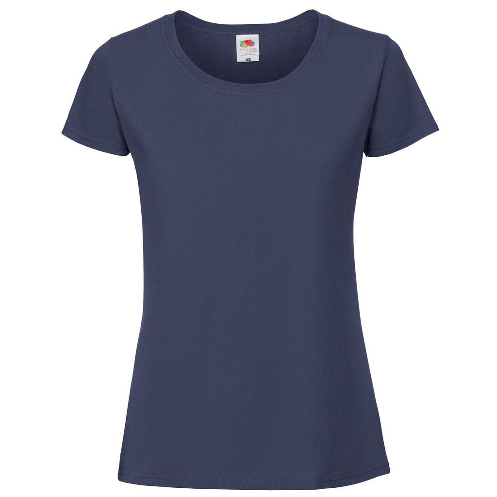 Fruit Of The Loom Womens/Ladies Iconic 195 Premium Ringspun Cotton T-Shirt