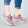 New Flying Woven Women's Soft-Soled Casual Mesh Low-Top Running Shoes for Spring and Summer Sneaker
