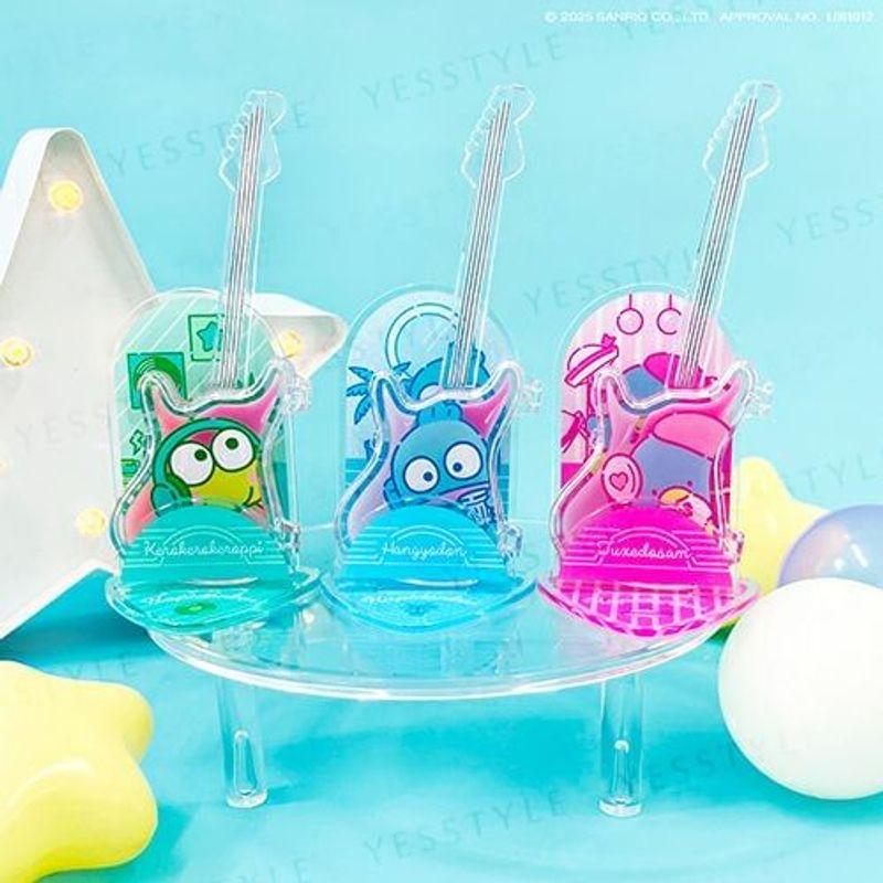 SHOBIDO - Sanrio Characters Happy Danby Secret Guitar Lip Gloss Palette & Acrylic Stand