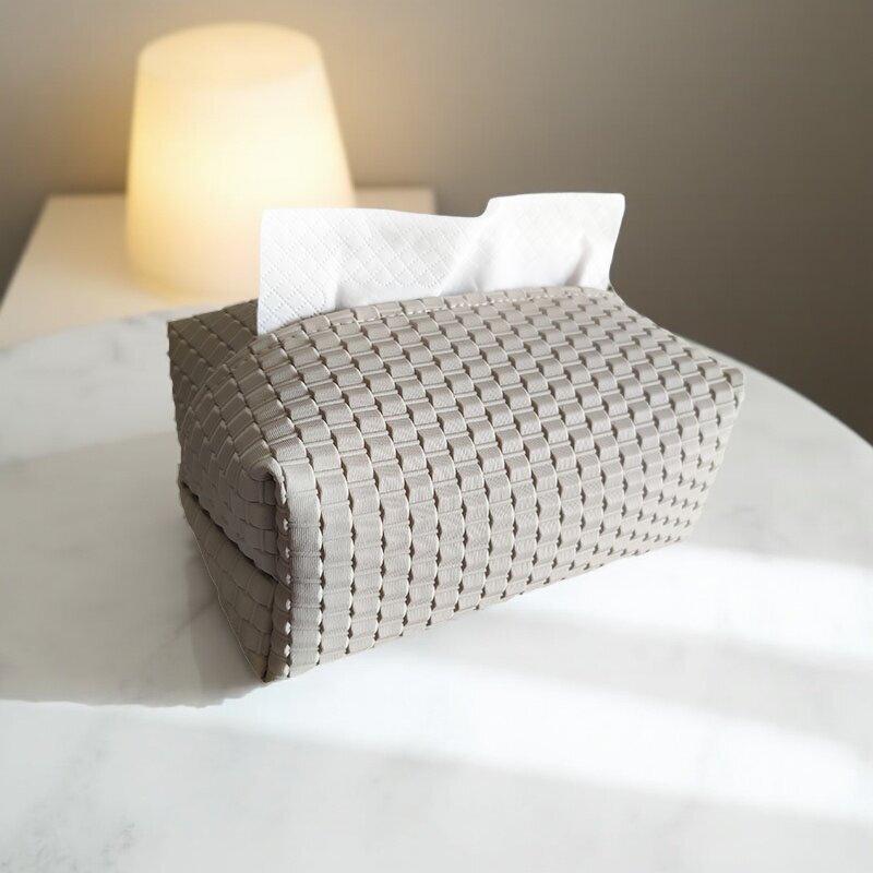 LIEI Mid-Century Vintage Light Luxury Tissue Box