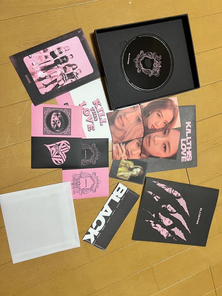 [USED] BLACKPINK KILL THS LOVE autographed album
