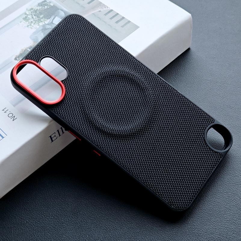 

Magnetic Ring With Red Circle Lens Heightened to protect the Case For Nothing CMF Phone 2 Pro Slim Cover Nothing CMF Phone 2 Pro