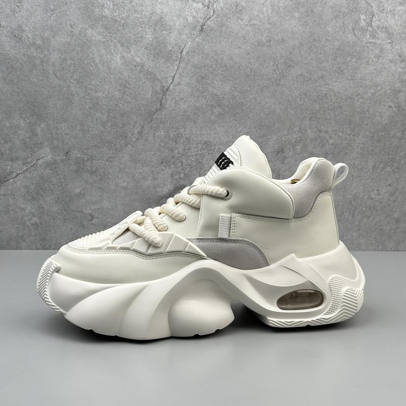 High quality men's shoes fashion sports shoes platform casual dad shoes