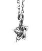 Lionheart HOWL Gothic Star Necklace, 925 Sterling Silver, 50cm