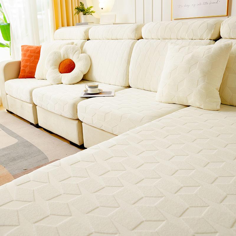 Small Fresh Sofa Cover, All-inclusive Universal Cover, New Style for All Seasons, Anti-cat Scratch, Anti-slip Elastic Sofa Cover