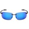 MAXJULI Mode Sport Sonnenbrille für Herren Damen Tr90 Randlose Fassung zum Laufen Angeln Golf Fahren Sonnenbrille UV400 MJ8009
