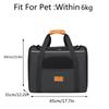 Small Pet Carriers Bag with Ventilated Mesh Window Side Storage Pocket for Commuting and Short Trip Easy to Carry