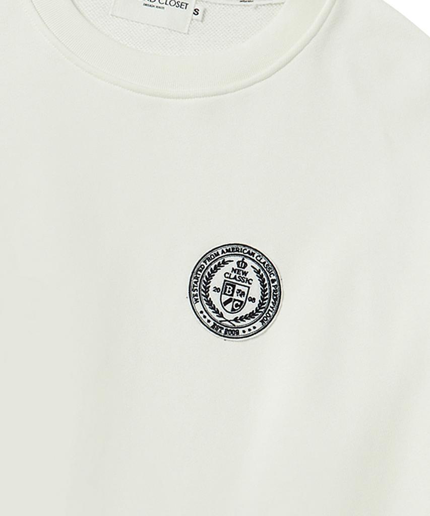 BEYOND CLOSET [Womens Edition] Classic Sweatshirt Ivory