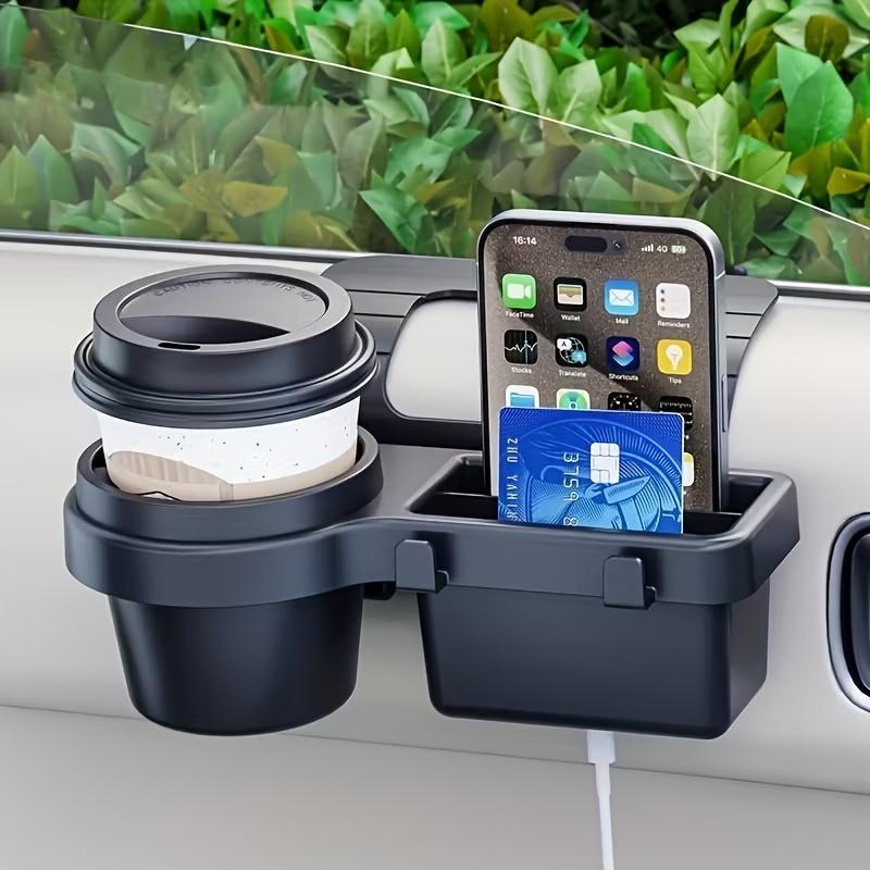 4-in-1 Car Window Organizer - Clip-On Cup Holder & Phone Mount SD-1524(1 pack)