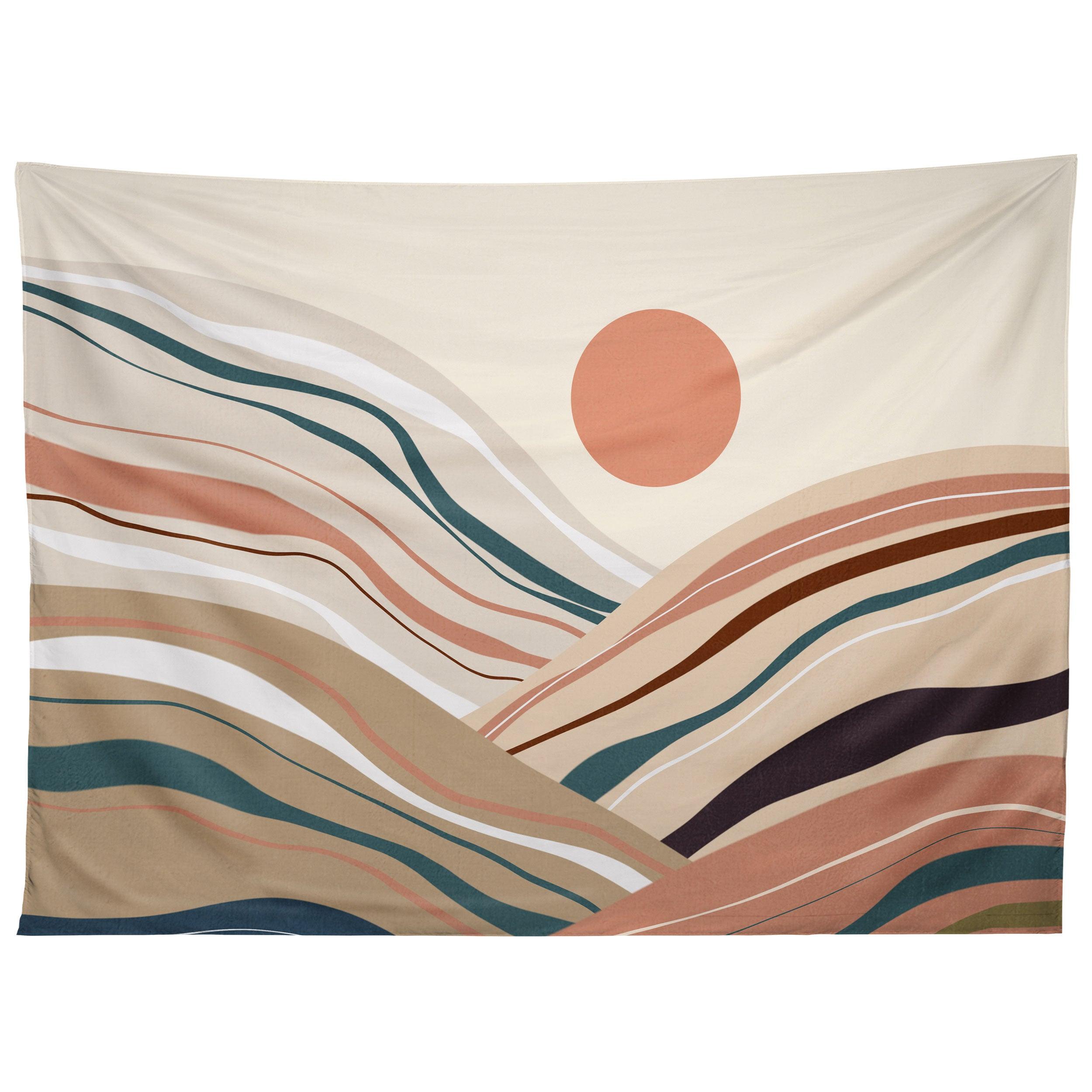 MINERAL INSPIRED LANDSCAPES 1 tapestry 75x100