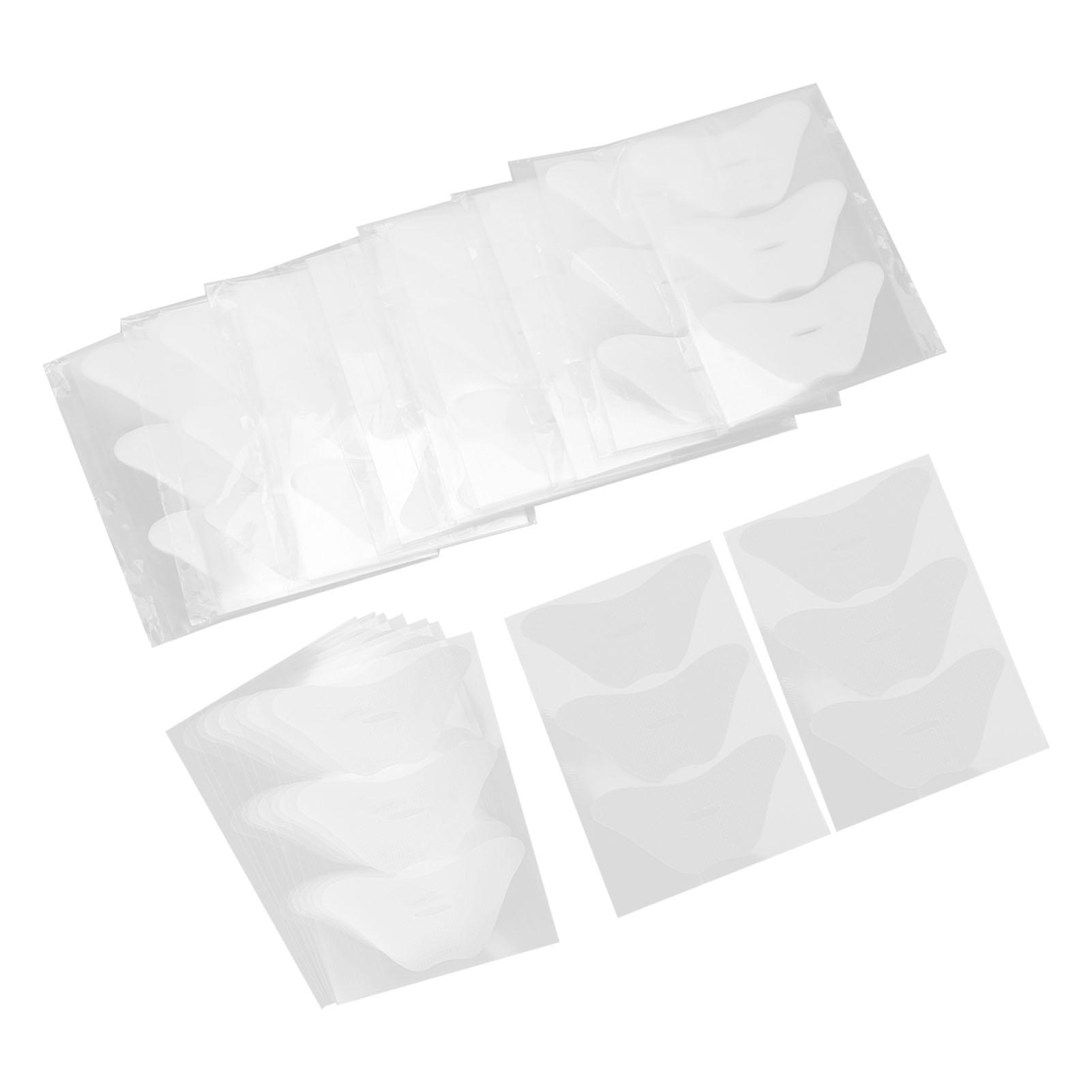 

100 Sheet Micropore Mouth Tape Adhesive PE Micropore Mouth Sticker for Children Adults Transparent