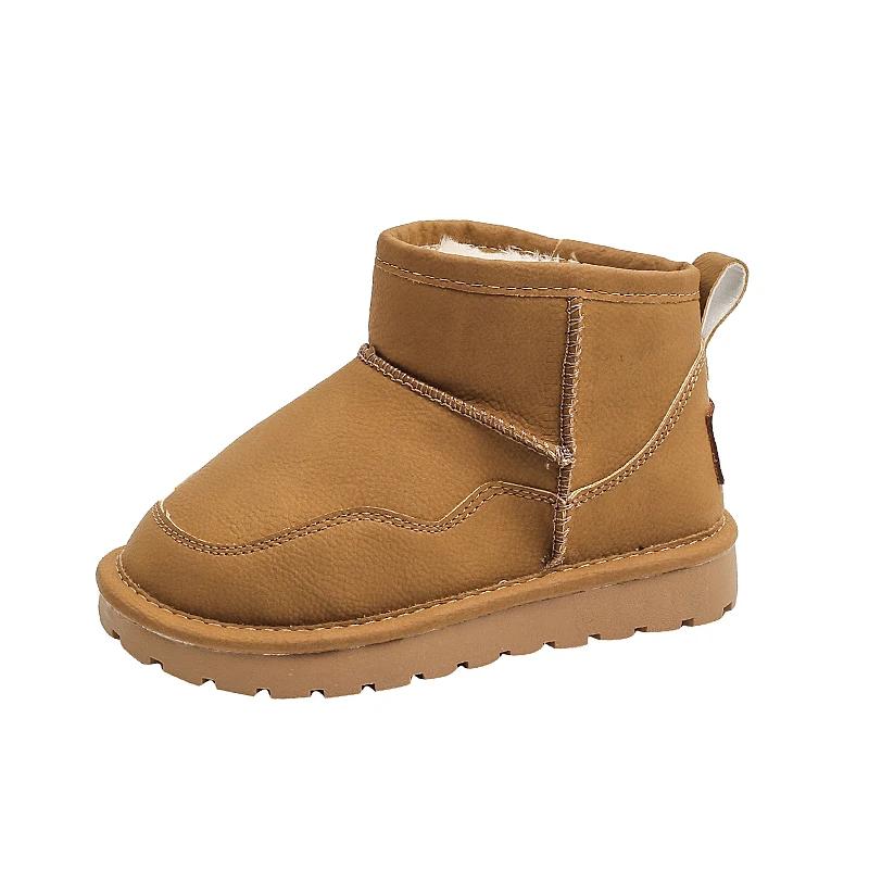 2024 Children Snow Boots for Girls Winter New Fashion Korean Style Soft  Anti-slippery Versatile Casual Warm Plush Trendy Shoe