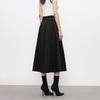 Veromoda Elastic Waist Lyocell-Blend A-Line Skirt