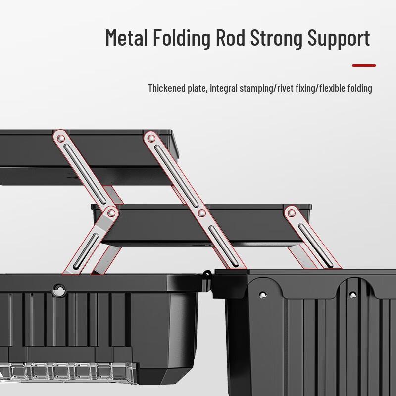 Ningzhao Three-Tier Portable Hardware Tool Box