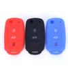 Silicone Rubber key fob skin cover case for VW POLO Golf 4 MK5 6 Jetta Bora Beetle Tiguan Passat B5 B6 3 button Remote key