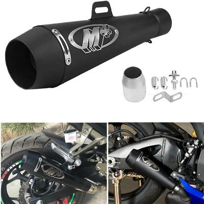 Universele Motoruitlaatpijp M4 Escape Moto Gp Geluiddemper Scooter Motocross Pit Dirt Bike Moto Atv 300Cc 600Cc 1000Cc R1 R3 R6