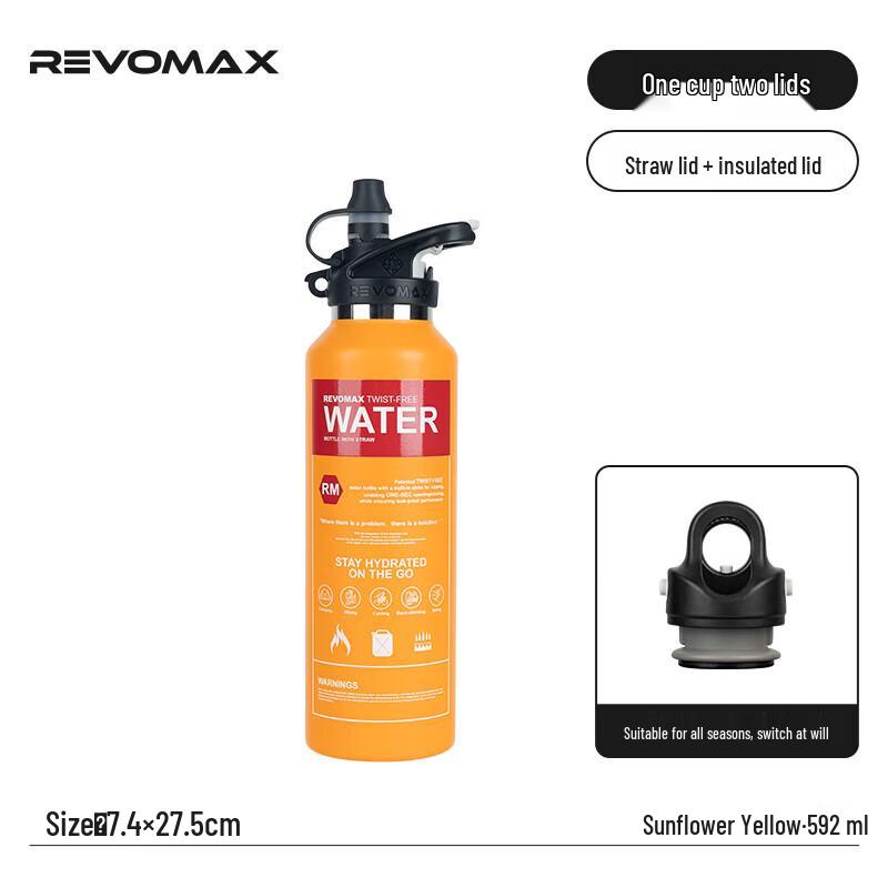 REVOMAX 20oz Screwless Straw Cup