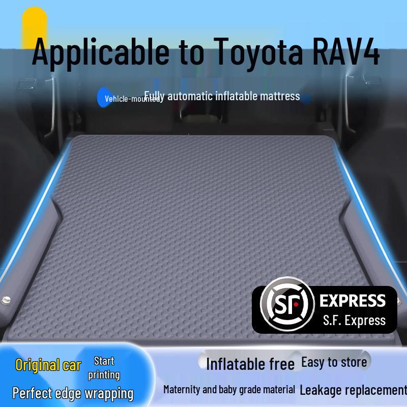 Inflatable Mattress for Toyota RAV4 Trunk & Rear Seat