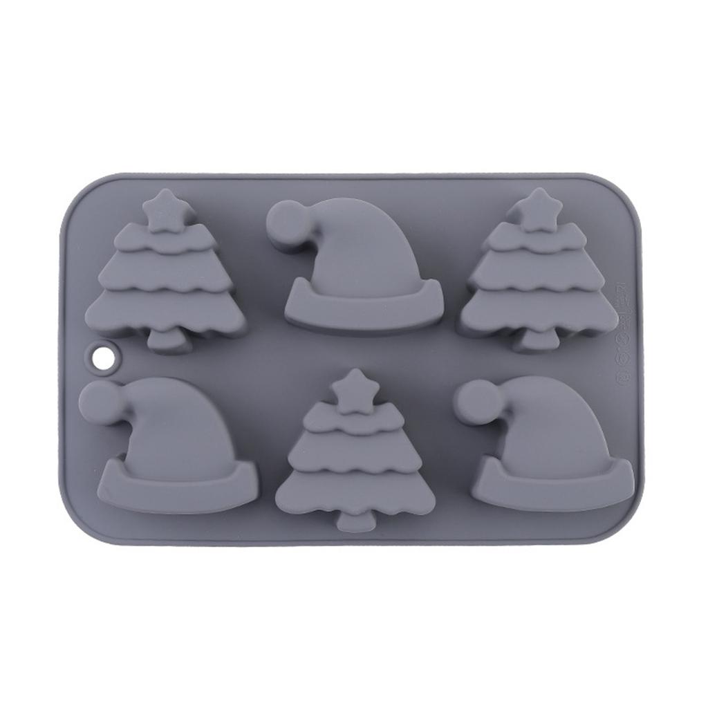 6 Silikonová ledová DIY silikonová forma na ledovou čokoládu