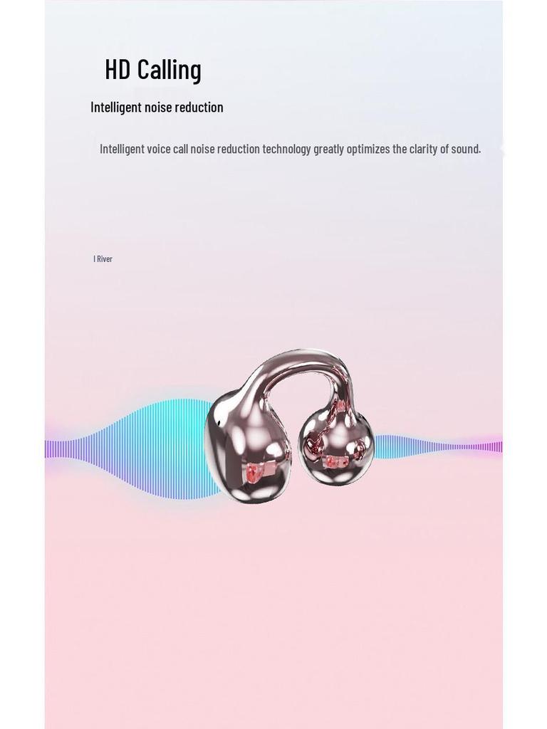 Xin Xing Creative Rotatable Mini Clip-on Low Latency Bluetooth Esports Earphones