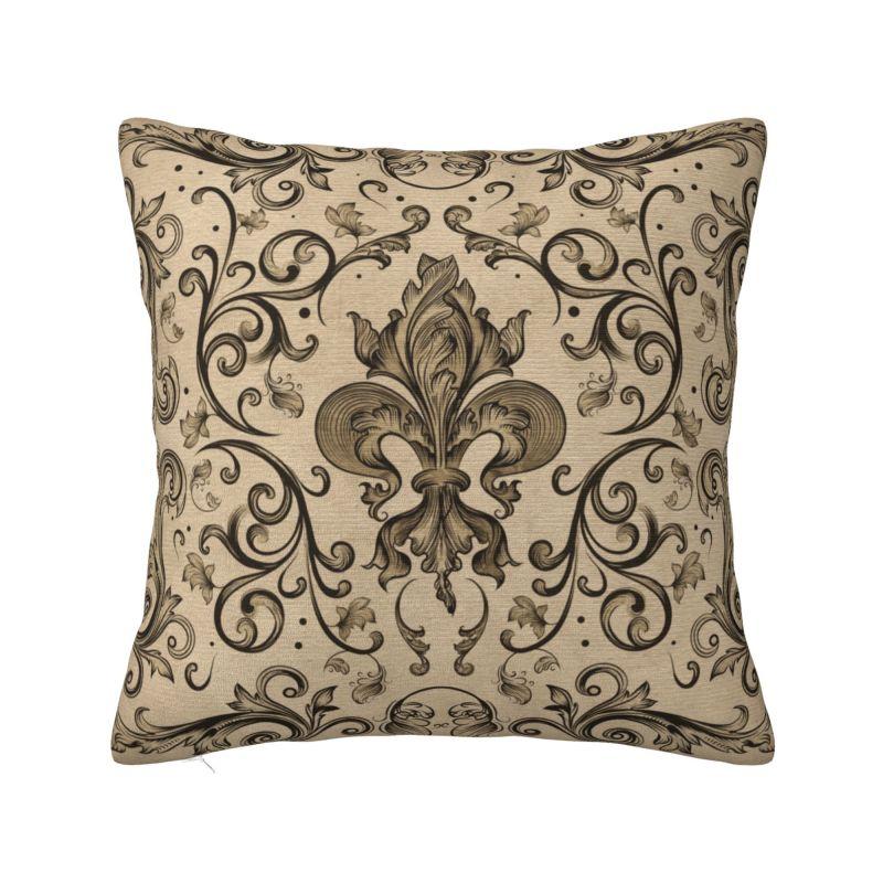 Custom Royal Standard Napoleon France Flag Pillow Case French Empire Coat Of Arms Chair Cushion Cover Square Pillowcase