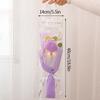 Crochet Flower Lighting Flower Bouquet Handmade Woven Flowers Knitted Graduation Bouquet Wedding Party Bouquet Gift