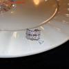 (YOUU06)1Pc Double Layer C-Shaped Crystal Zircon Cuff Earring Rhinestone No Piercing Water Droplet Clip Simple Ear Clip