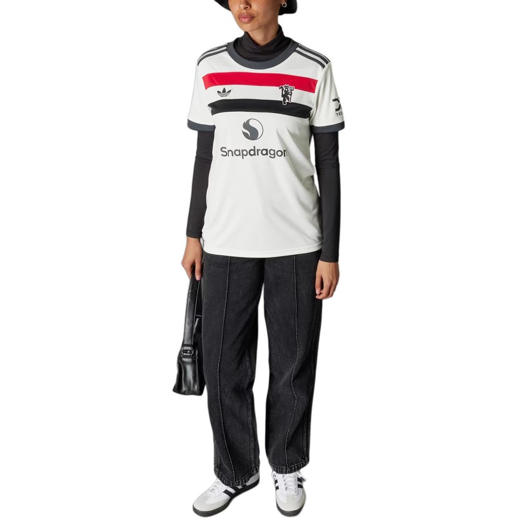 Adidas Manchester United 24/25 Third Jersey Off White Women Tops IY7803