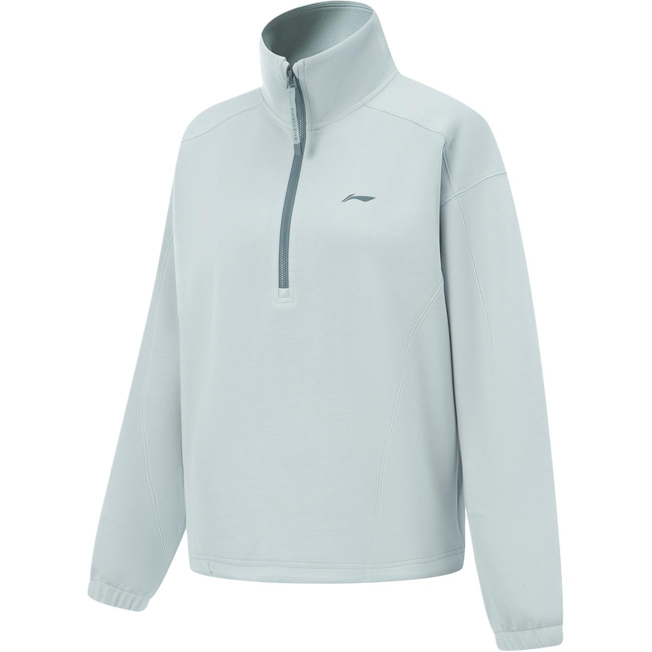 

Li-Ning Толстовка женская серии Fitness с логотипом и воротником-стойкой AWDVC28-1 L