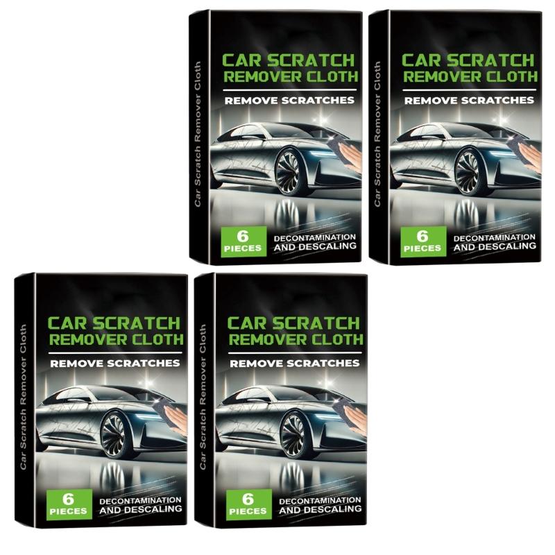 Car Scratch Remover Car Scratch Cleanings Cloth Set, Double Sided Cleaner for Cleaning and Polishing Maintenance Tool