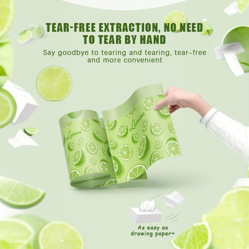Durable Drawstring Trash Bags 50/100 Pack Lime Green Printed Tear-Free Garbage Sacks for Home Kitchen Bathroom Cleaning