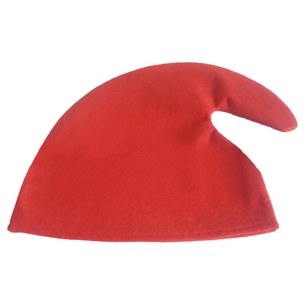 Festive Gnome Hat Cosplay Accessory: Classic Solid Color Elf Dwarf Hat for Christmas Theme Parties, Props for Adults & Kids