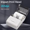 Bisofice Portable Mini Thermal Printer 2 Inch Wireless USB Receipt Bill Ticket Printer with 57mm