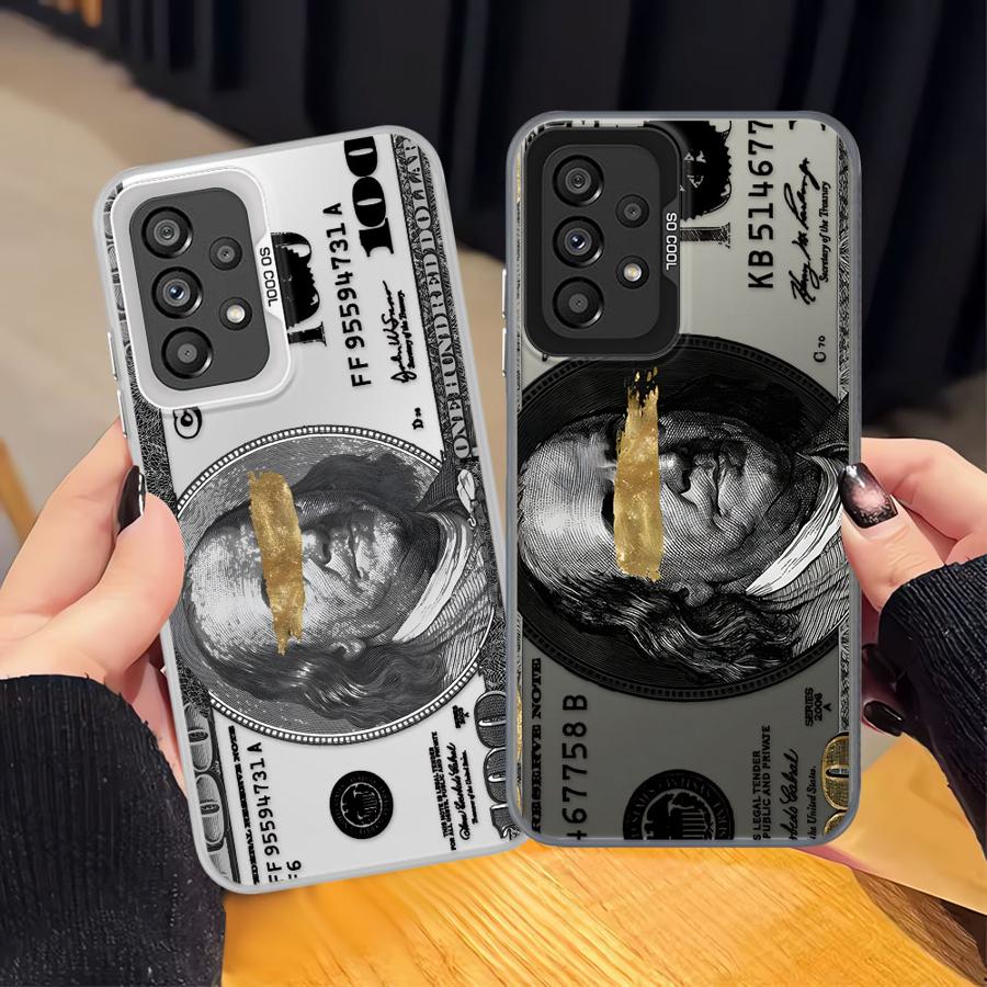 Phone Cover Case for Samsung Galaxy A16 A34 A13 A25 A73 A12 A54 A72 A17 A52 A23 A71 A32 A36 A14 A56 Dollars Money Design