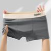 Large Size Men's Spring and Summer Cotton Anti Bacterial Breathable Youth Flat Angle Underwear