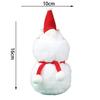 Portable Plush Snowman Doll DIY Christmas Snowman Candy Packagin Christmas Snowman Candy Bag