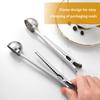 2026 New Stainless Steel Coffee Scoop with Clip, Multi-Function Spoon Bag Sealing Clip for Coffee Beans and Tea Leaves