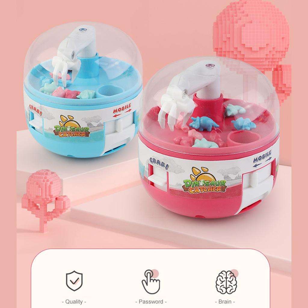 Claw Machine Mini Dinosaurs Toy Gashapon for Kids Game Prizes Toy Birthday Gift Game Small Prizes Mini Dinosaurs