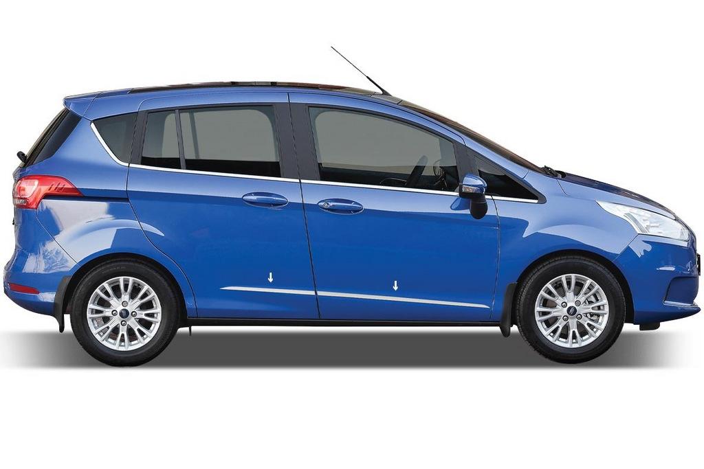 

Молдинг дверной OmsaLine (4 шт, нерж) для Ford B-Max 2012-2017 гг
