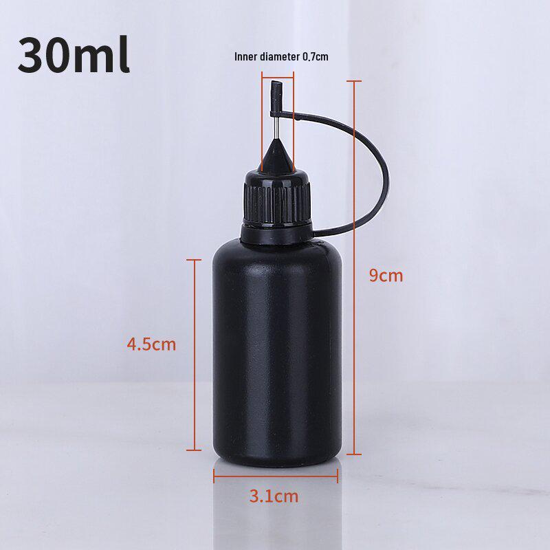 Bouteille PE à Trou d'Épingle pour Huiles Essentielles, Pigments, Colle et Encres