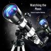 High-Definition Astronomical Telescope for Primary School STEAM Learning