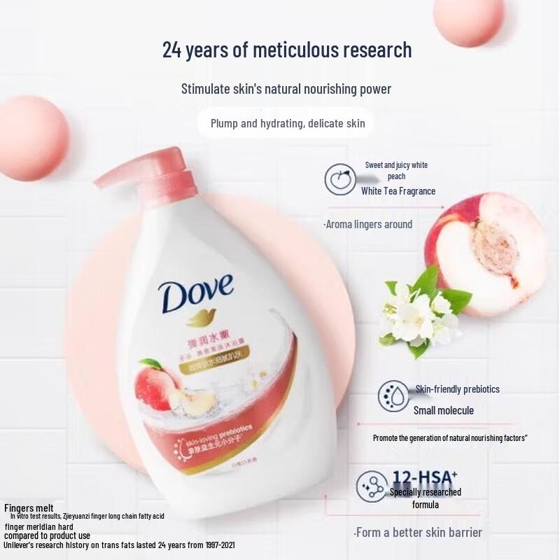 Dove Refreshing & Hydrating Shower Milk