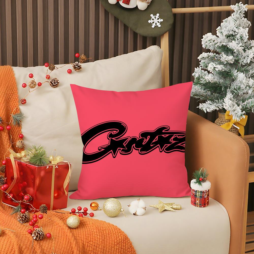Rebellious Spirit CCorteiz Logo Pillow Case Printing Pillowcase Living Room Sofa Cushion Cover Bedroom Room Decor